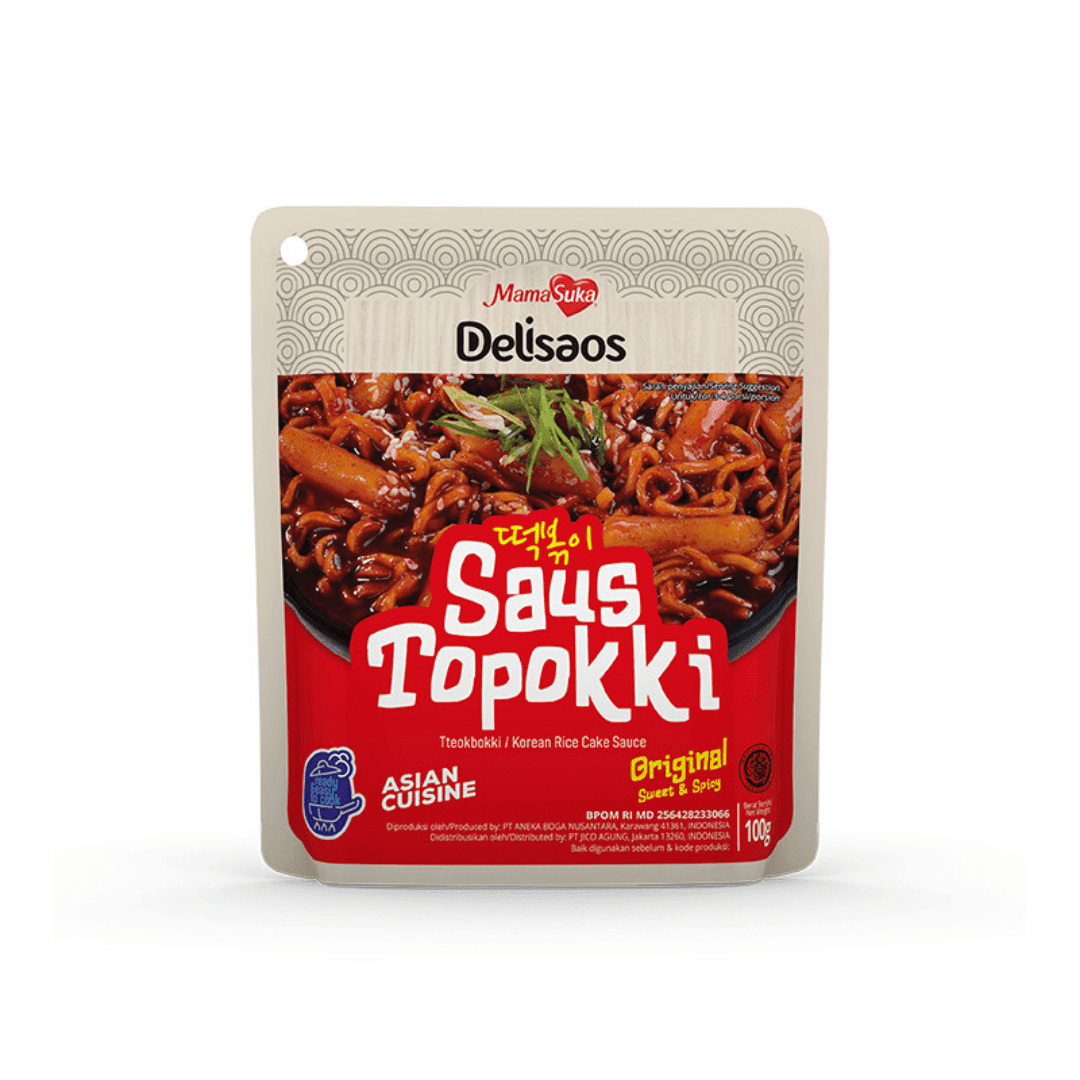 Mama Suka Delisaos Saus Tteokbokki Original 100 Gr – 1