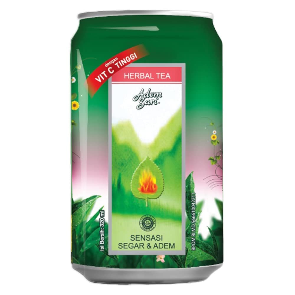 Adem Sari Teh Herbal Kaleng 320 ml – 1