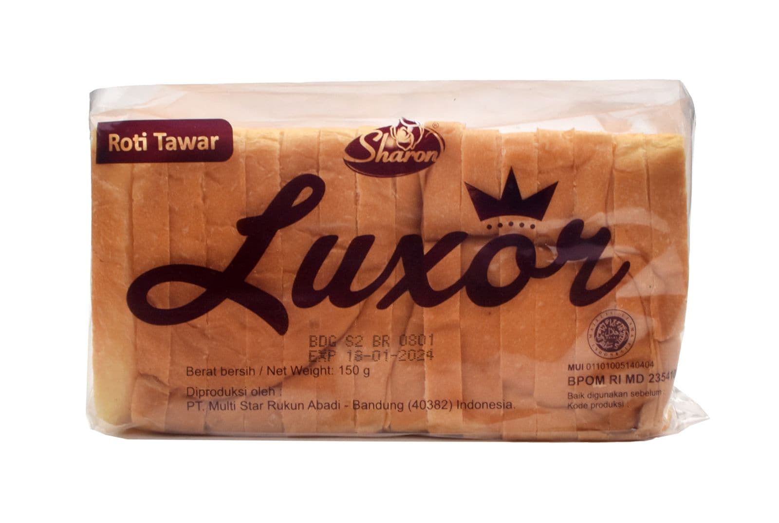 Sharon Roti Tawar Original Luxor 150 gr – 1