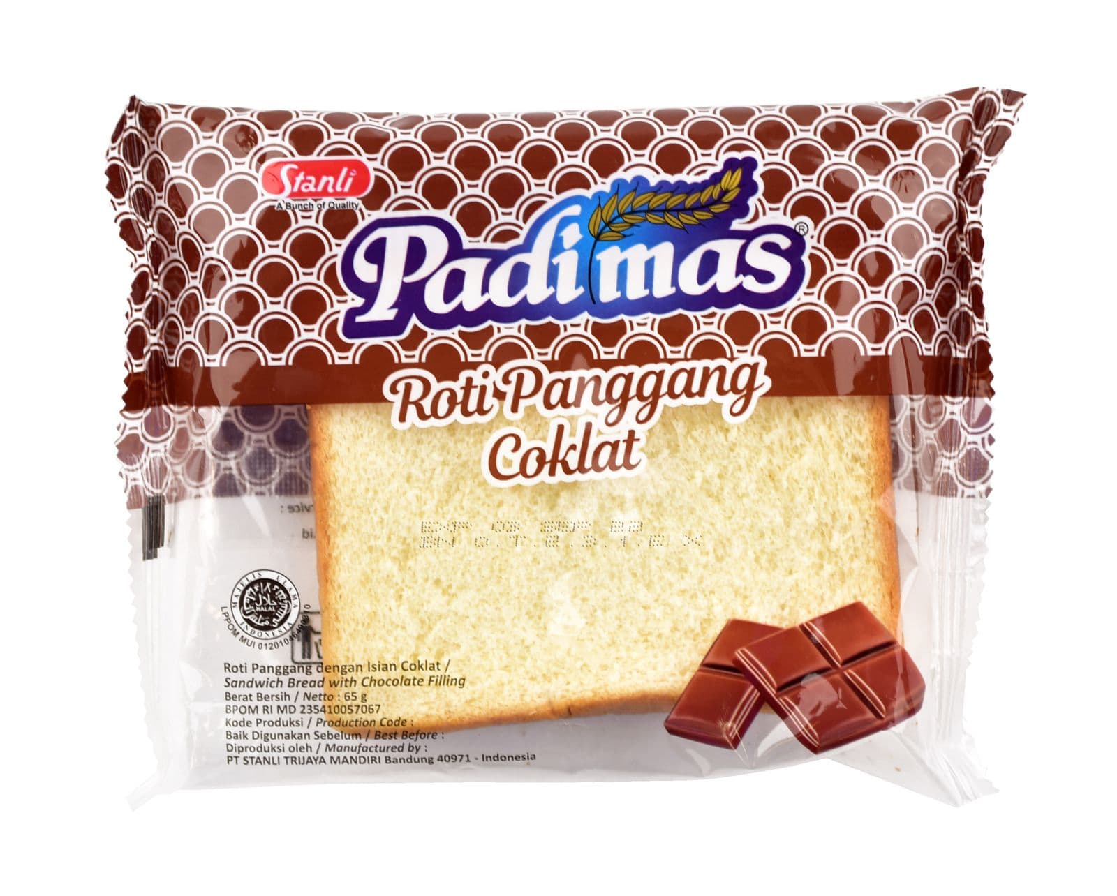 Padimas Roti Panggang Cokelat 60 gr – 1
