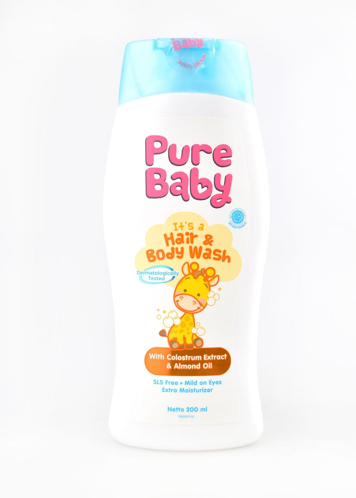 Pure Baby Hair & Body Wash dengan Almond Oil 200 ml – 1