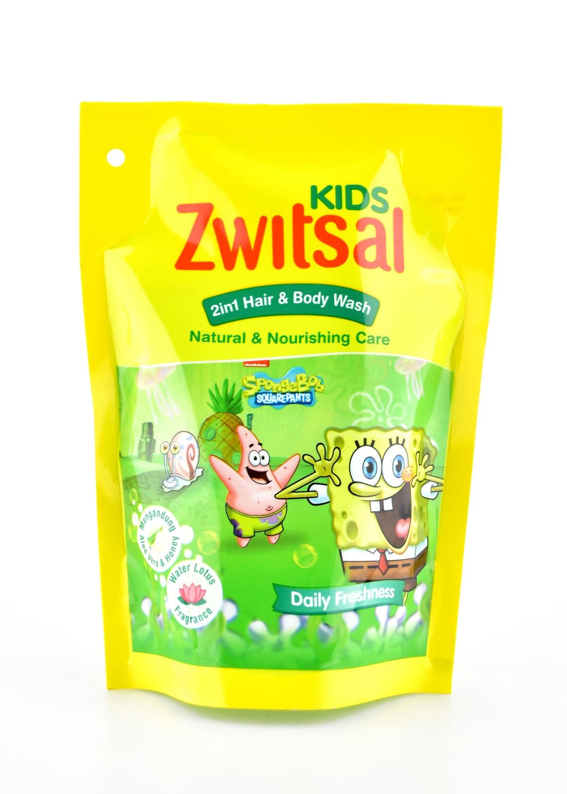 Zwitsal Kids 2in1 Green Natural Nourish 250 ml – 1