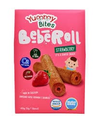 Yummy Bites Beberoll Strawberry 40 gr – 1