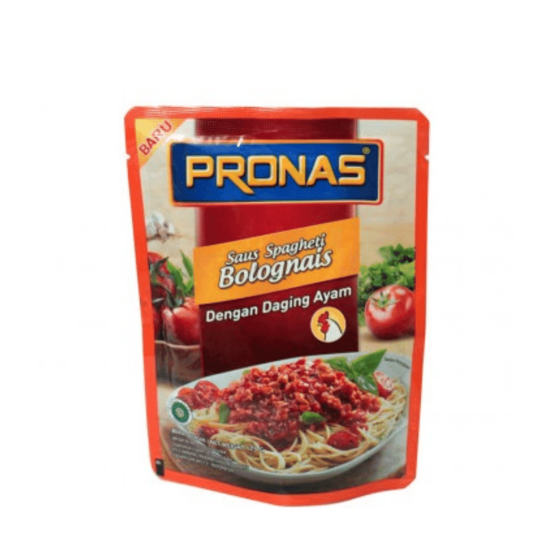 Pronas Saus Bolognese Ayam Pouch 175 gr – 1