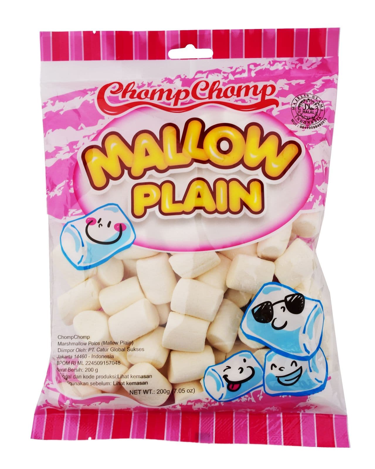 Chomp Chomp Marshmallow Polos 200 gr – 1