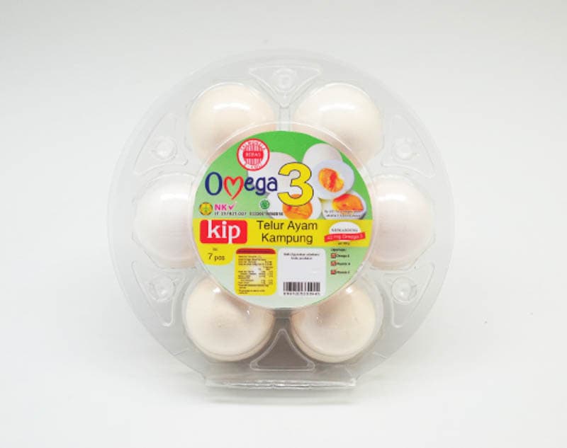 Kip Telur Kampung Omega 3 Isi 7 Butir – 1