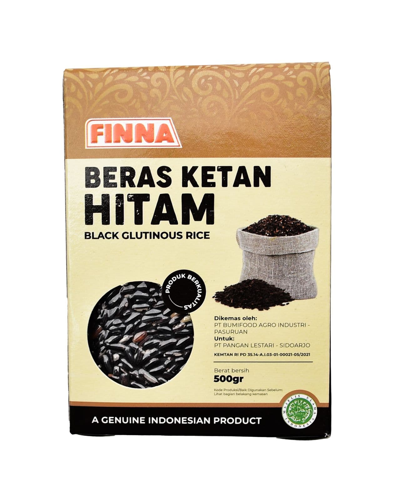 Finna Beras Ketan Hitam 500 gr – 1