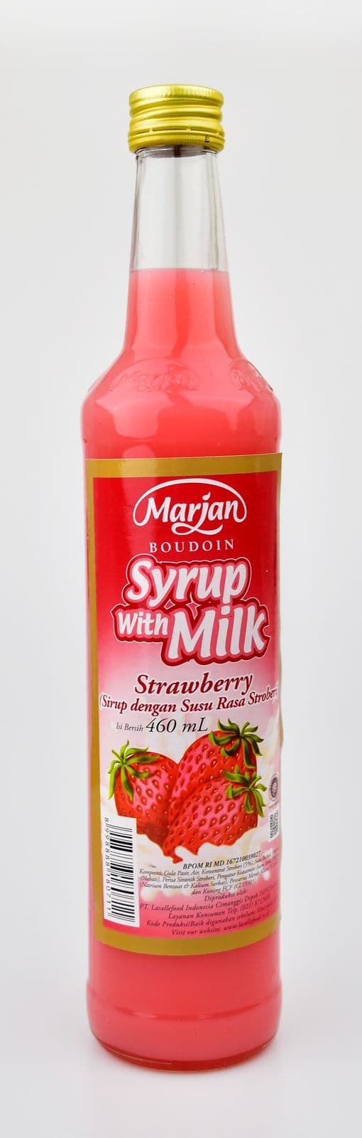 Marjan Sirup Susu Stroberi 460 ml – 1