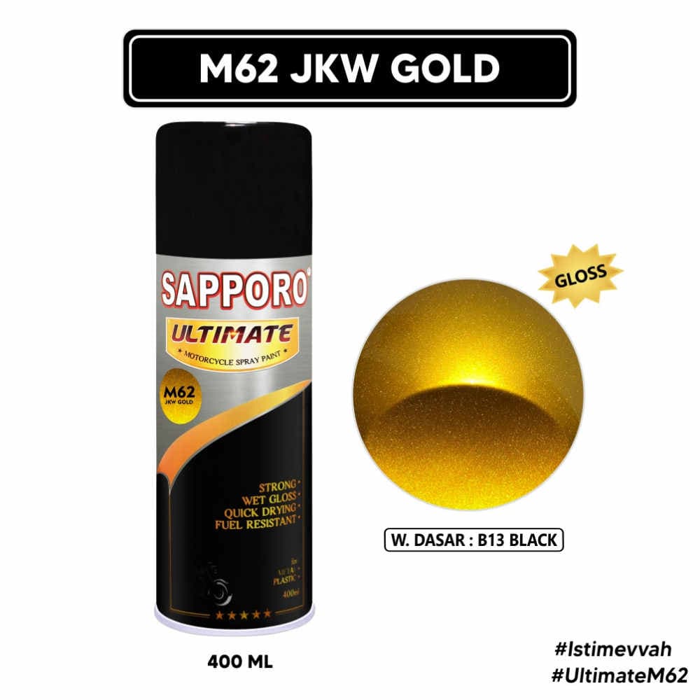 Sapporo Cat Jkw Emas M62 – 1