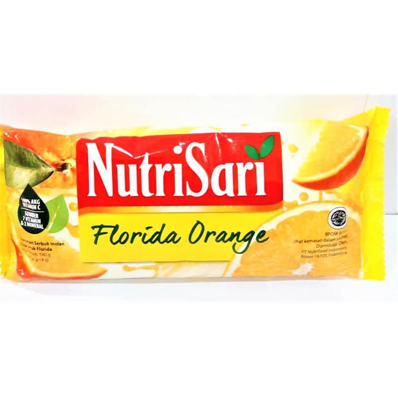 Nutrisari Serbuk Florida Orange 11 gr x 10 Sachet – 2