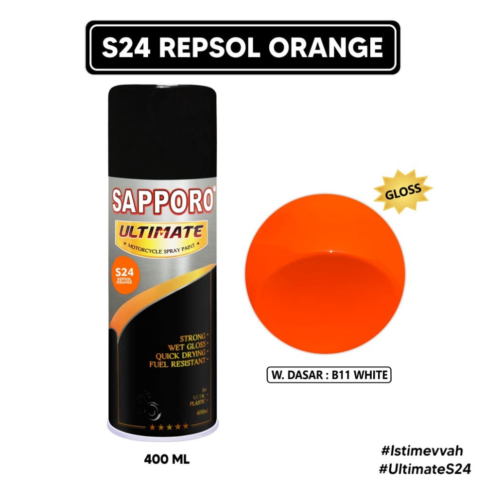 Sapporo Cat Repsol Oranye S24 – 1