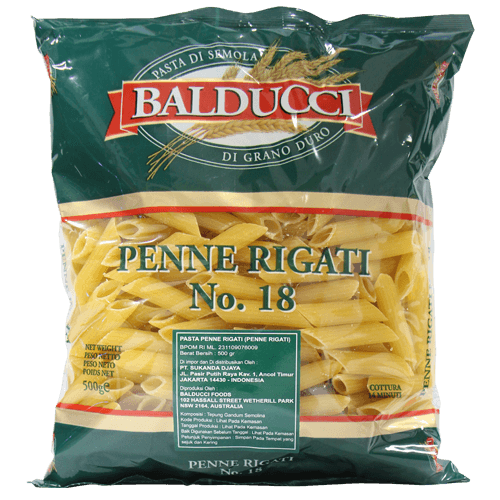 Balducci Pasta Penne Rigati no.18 500 gr – 1