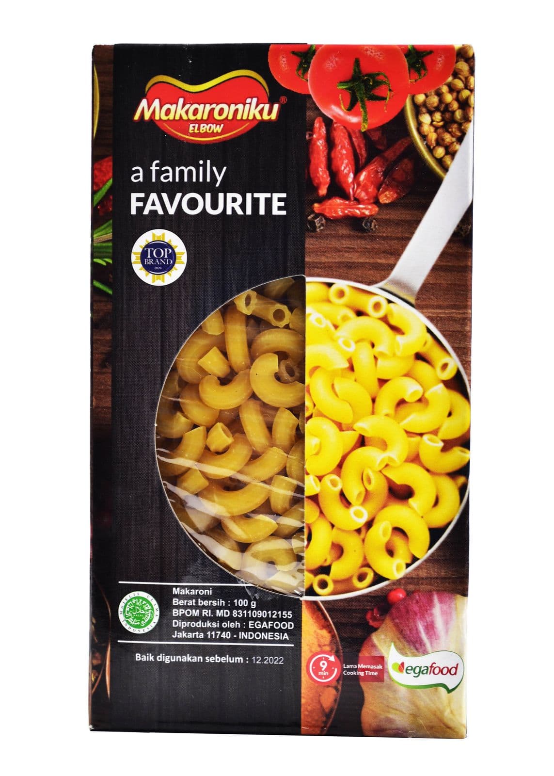 Egafood Makaroniku Elbow 100 gr – 1