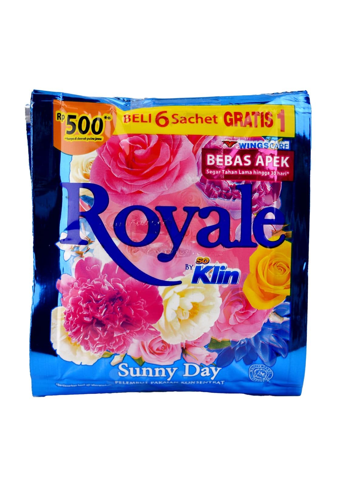 Soklin Softener Royal Blue Sachet 6x13 ml – 1