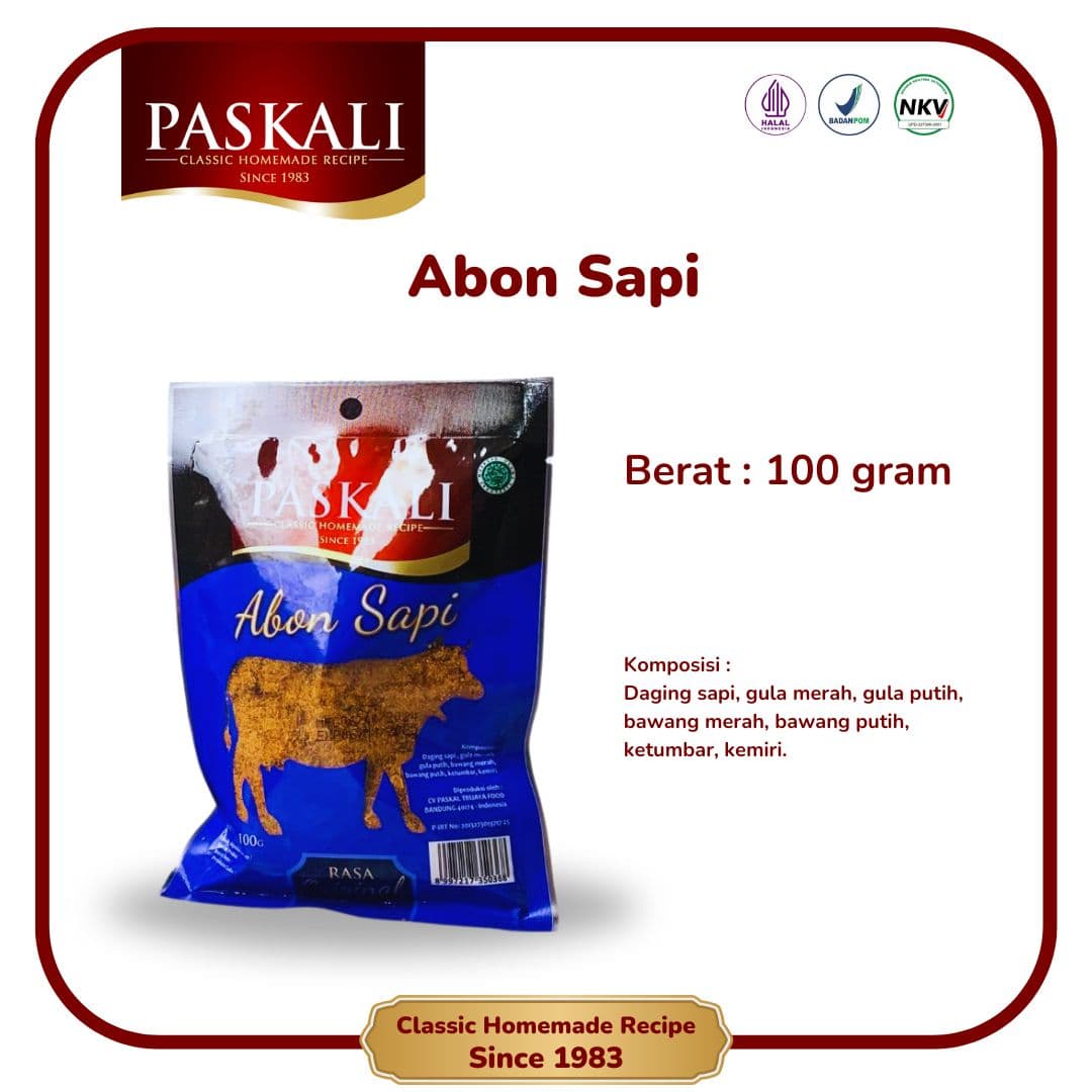 Paskali Abon Sapi 100 gr – 1