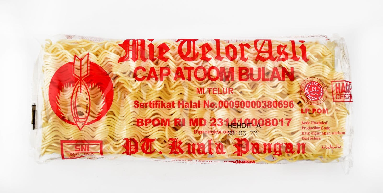 Cap Atoom Bulan Mie Telor – 1
