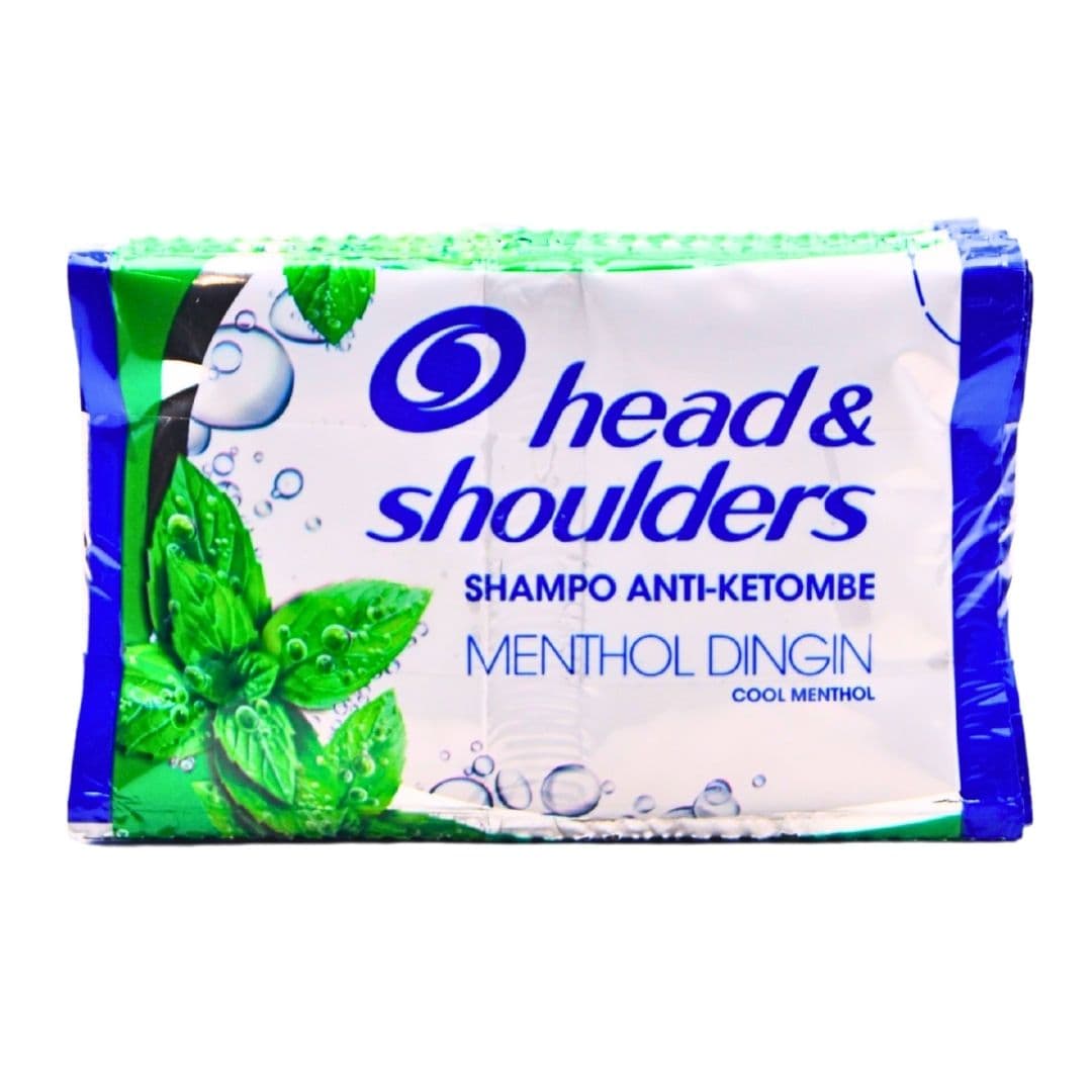 Head & Shoulders Sampo Menthol Dingin 10 ml x 6 Pcs – 1