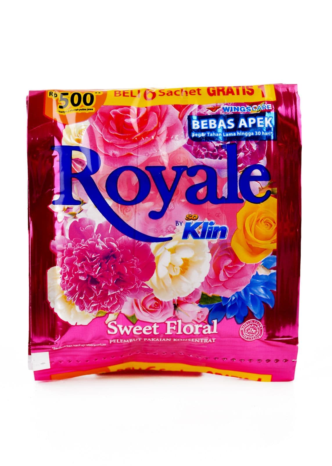 Soklin Royale Pelembut Sweet Flower Sachet 6 x 13 ml – 1