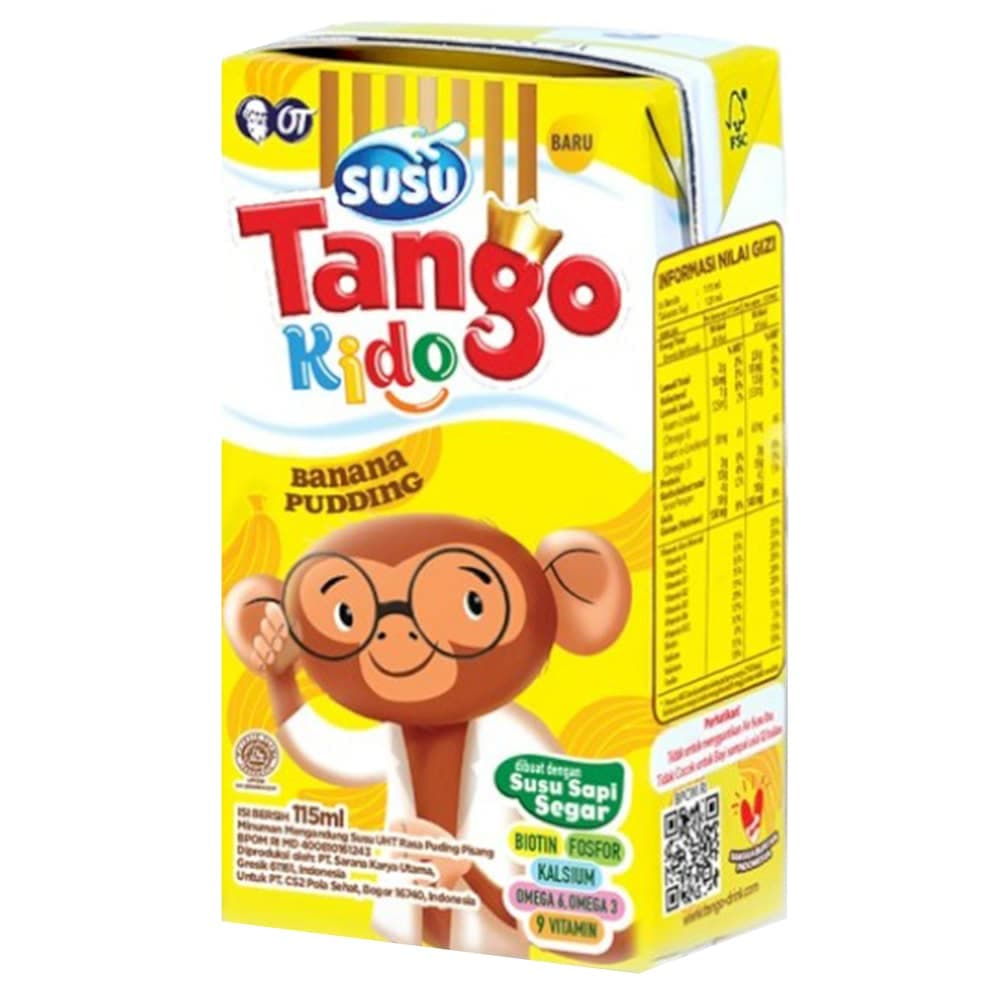 Tango Kido Susu Puding Pisang 115 ml – 1