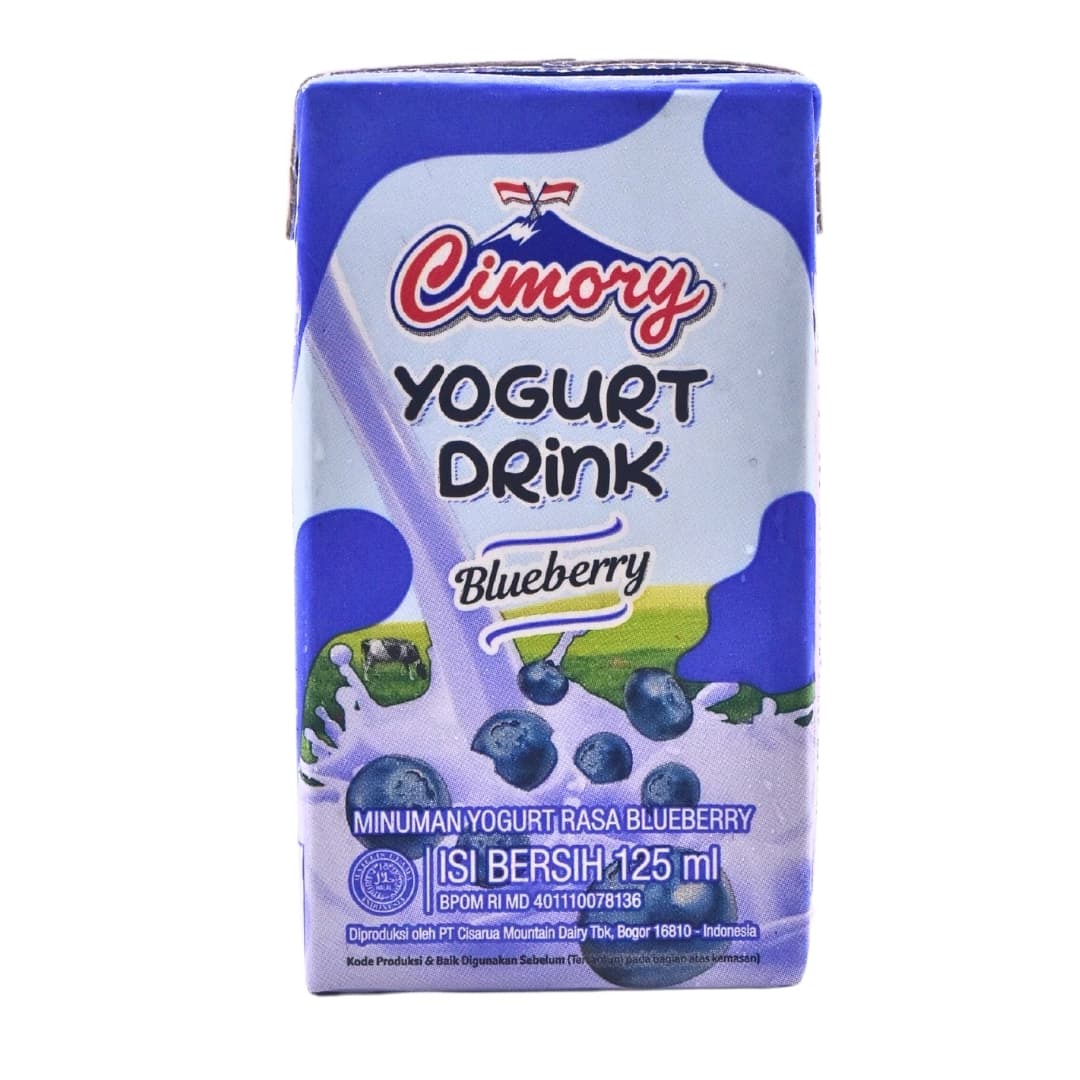 Cimory Yogurt Drink UHT Blueberry 125 ml – 1