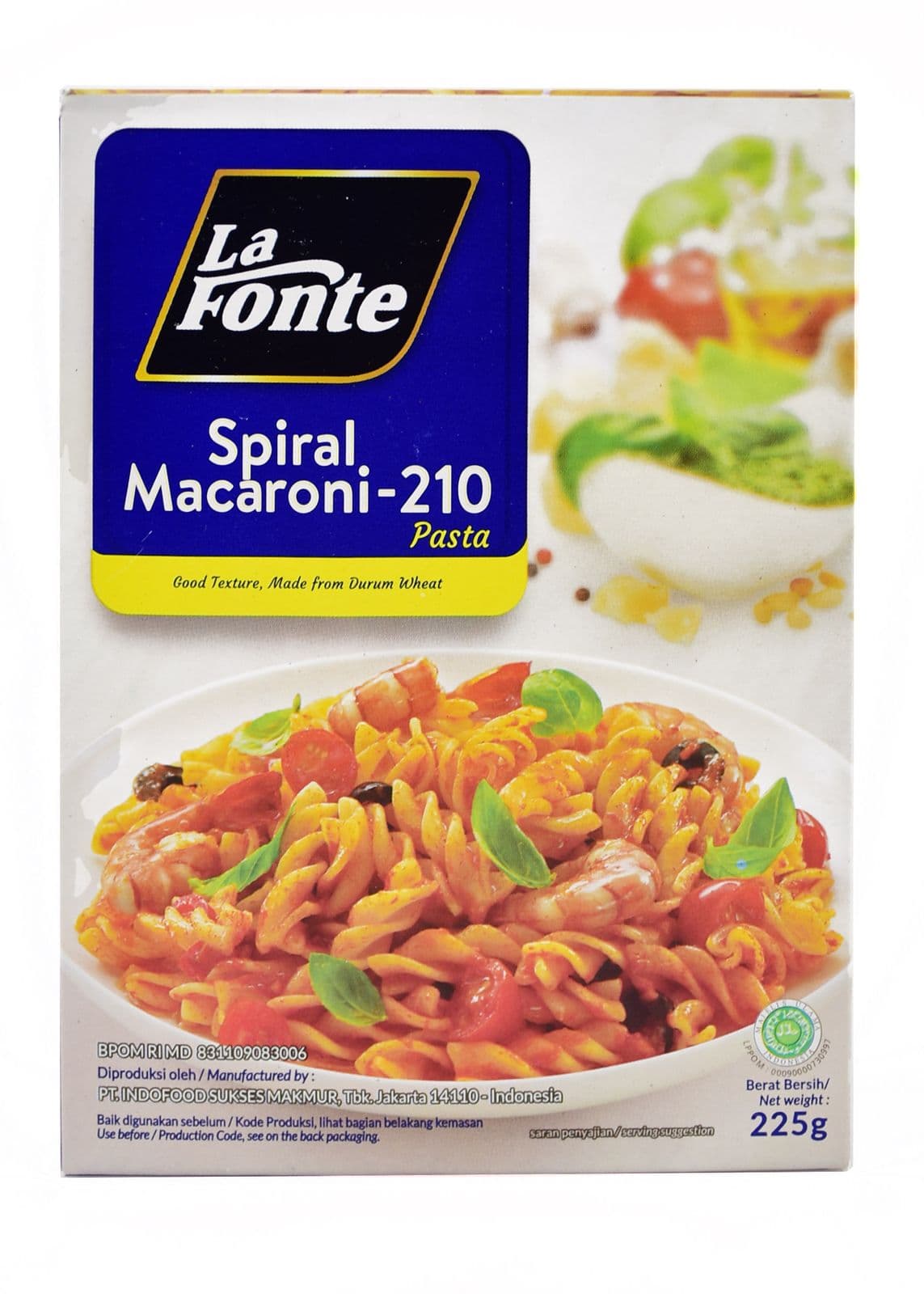 La Fonte Macaroni Spiral 225 gr – 1