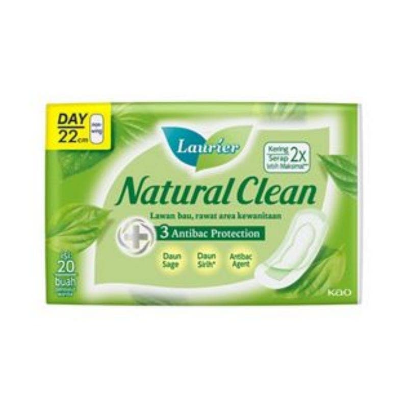 Laurier Natural Clean 22 cm 20 pcs Non Wing – 1