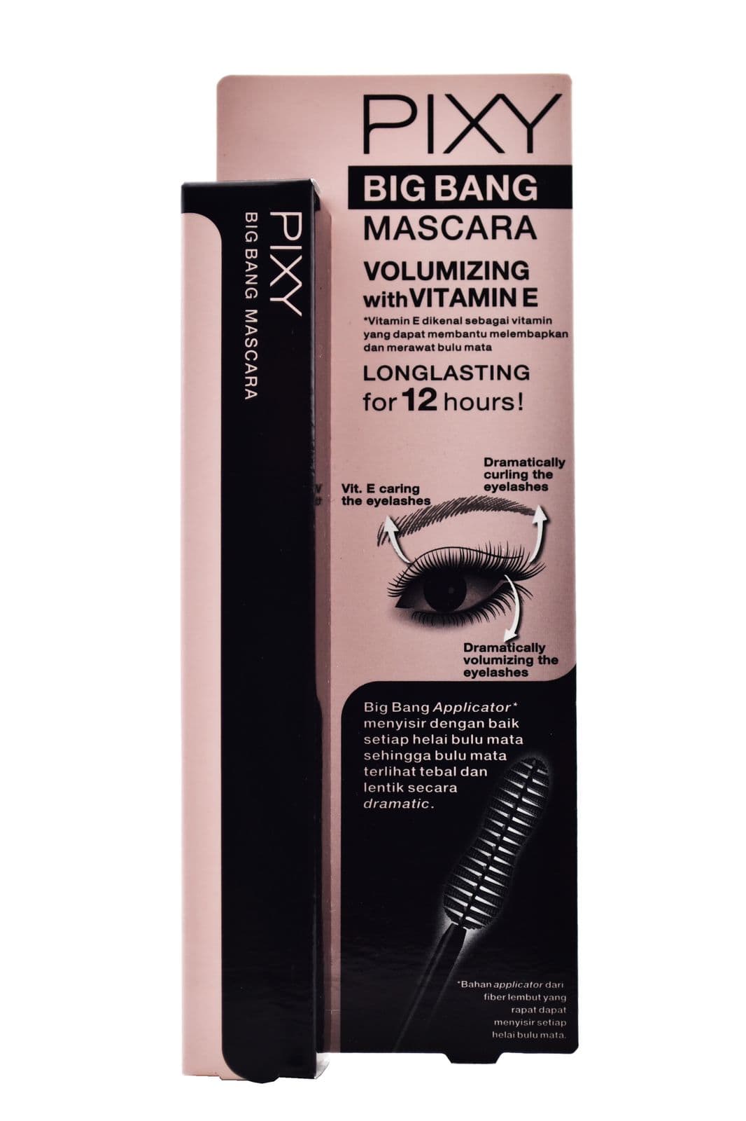 Pixy Big Bang Mascara 01 Bold Black – 1