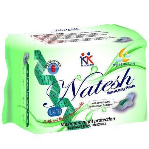 Natesh Night Extra Long Hijau 6 pcs – 1