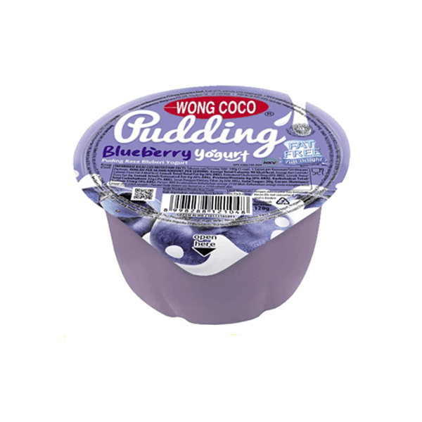 Wong Coco Puding Blueberry Yogurt 120 gr – 1