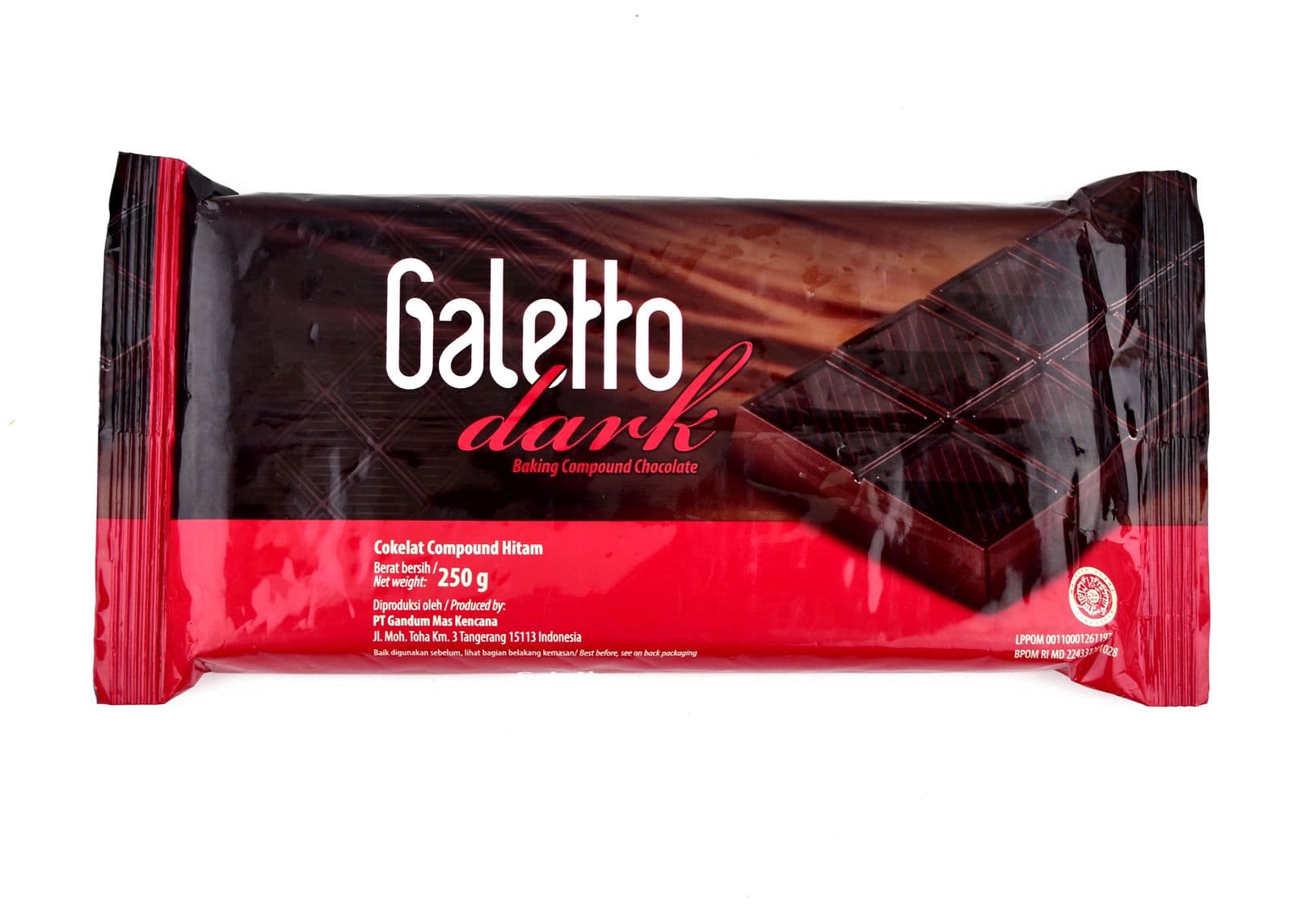 Galetto Dark Compound Cokelat 250 gr – 1
