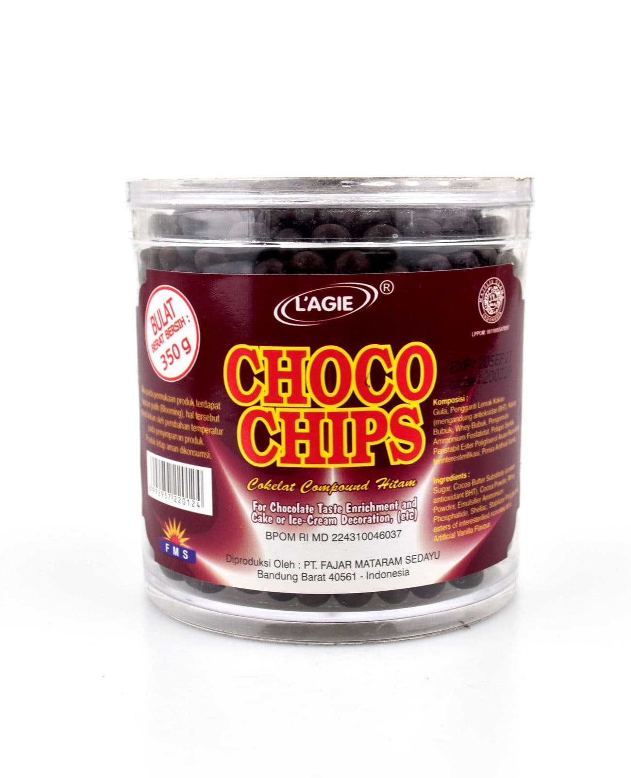 L'Agie Chocochips 350 gr – 1