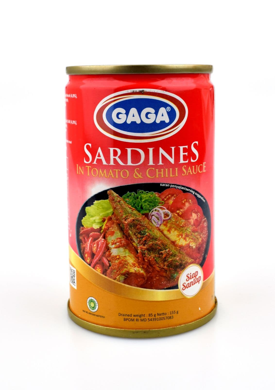 Gaga Sarden Tomat Chili 155 gr – 1