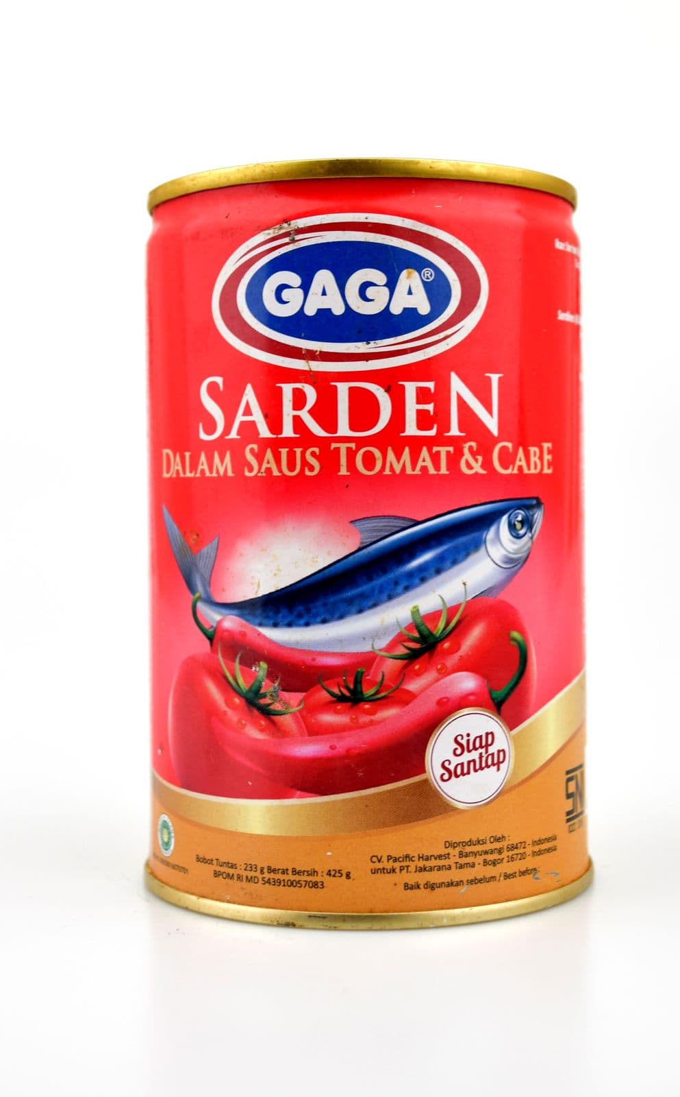 Gaga Sarden Tomat Chili 425 gr – 1