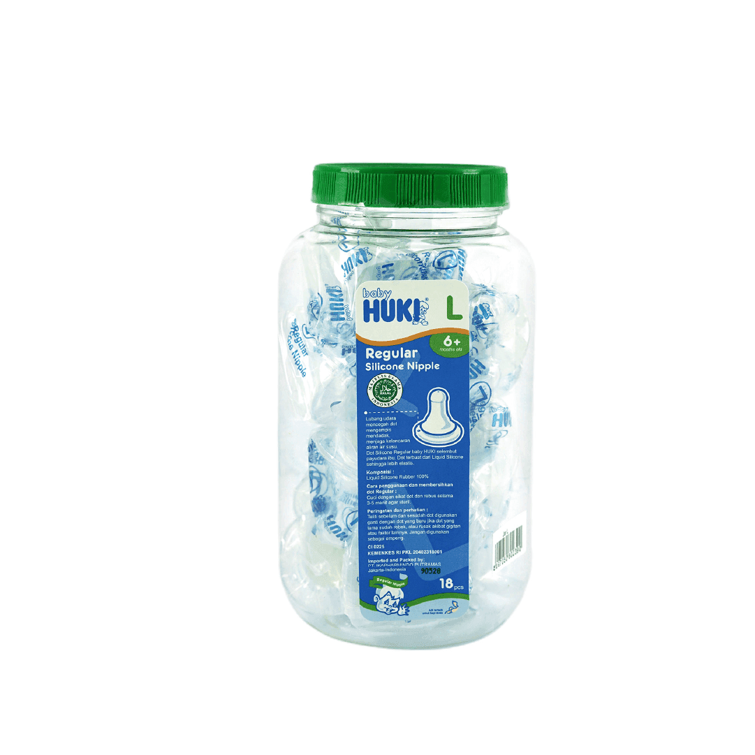 Huki Dot Silicone Reguler Jar Ukuran L – 1