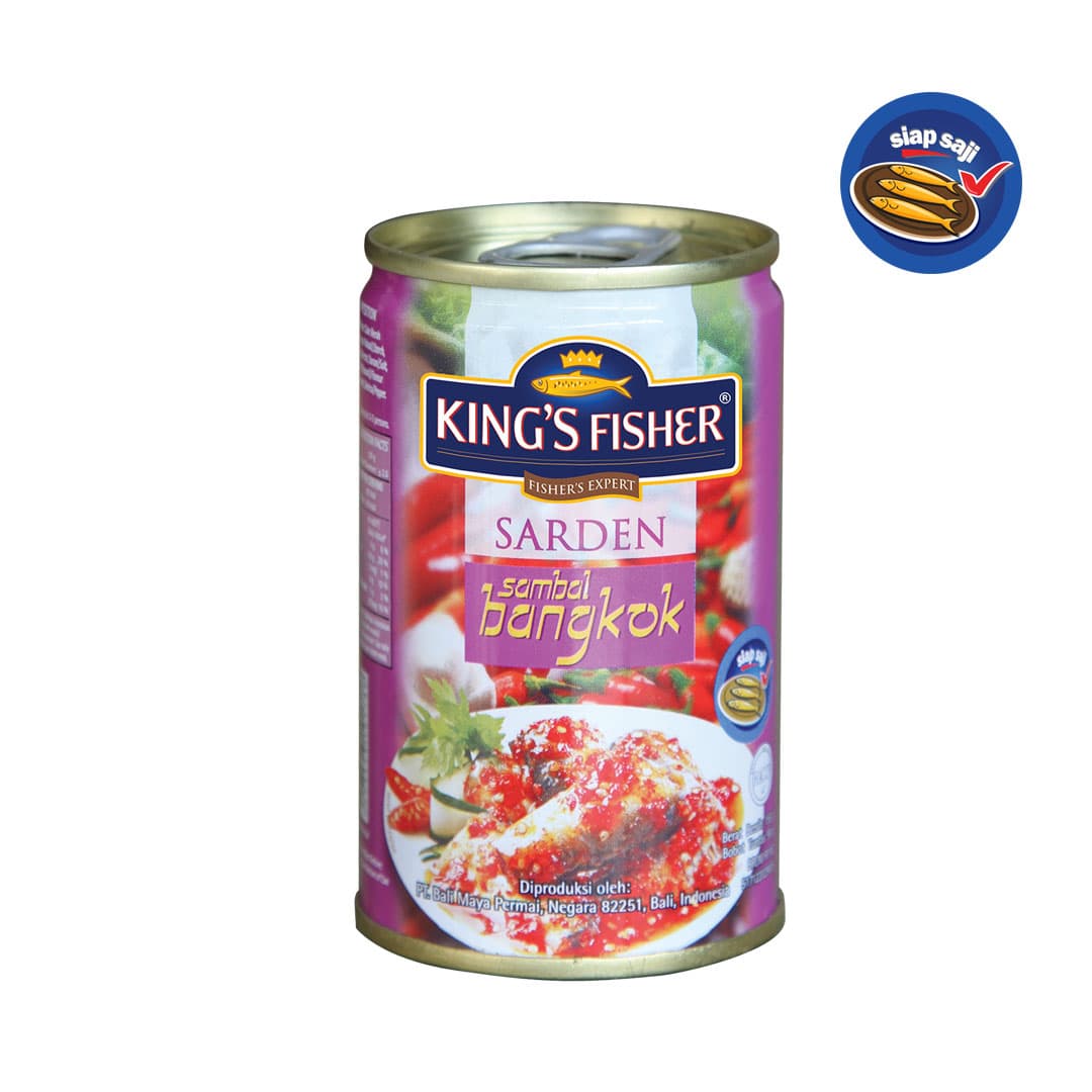 Kings Fisher Sarden Saus Bangkok 155 gr – 1