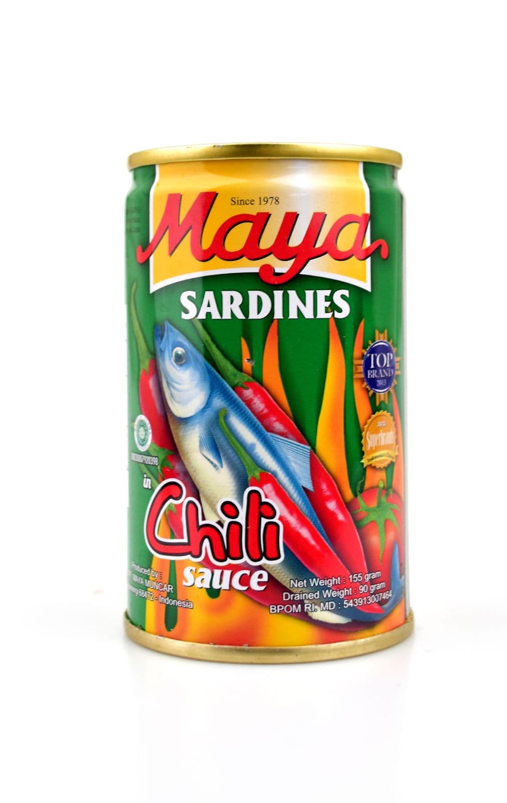 Maya Sarden Chili 155 gr – 1