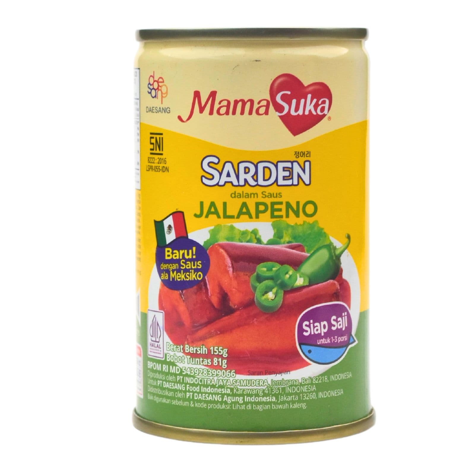 Mama Suka Sarden Jalapeno 155 gr – 1