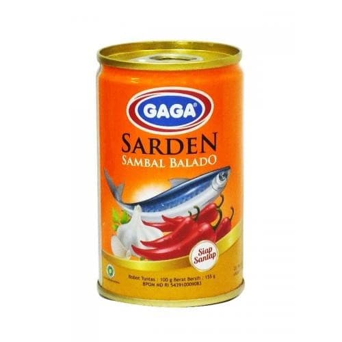 Gaga Sarden Balado 425 gr – 1