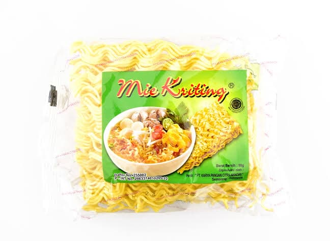 Ikan Paus Mie Keriting Kuning 60Gr – 1