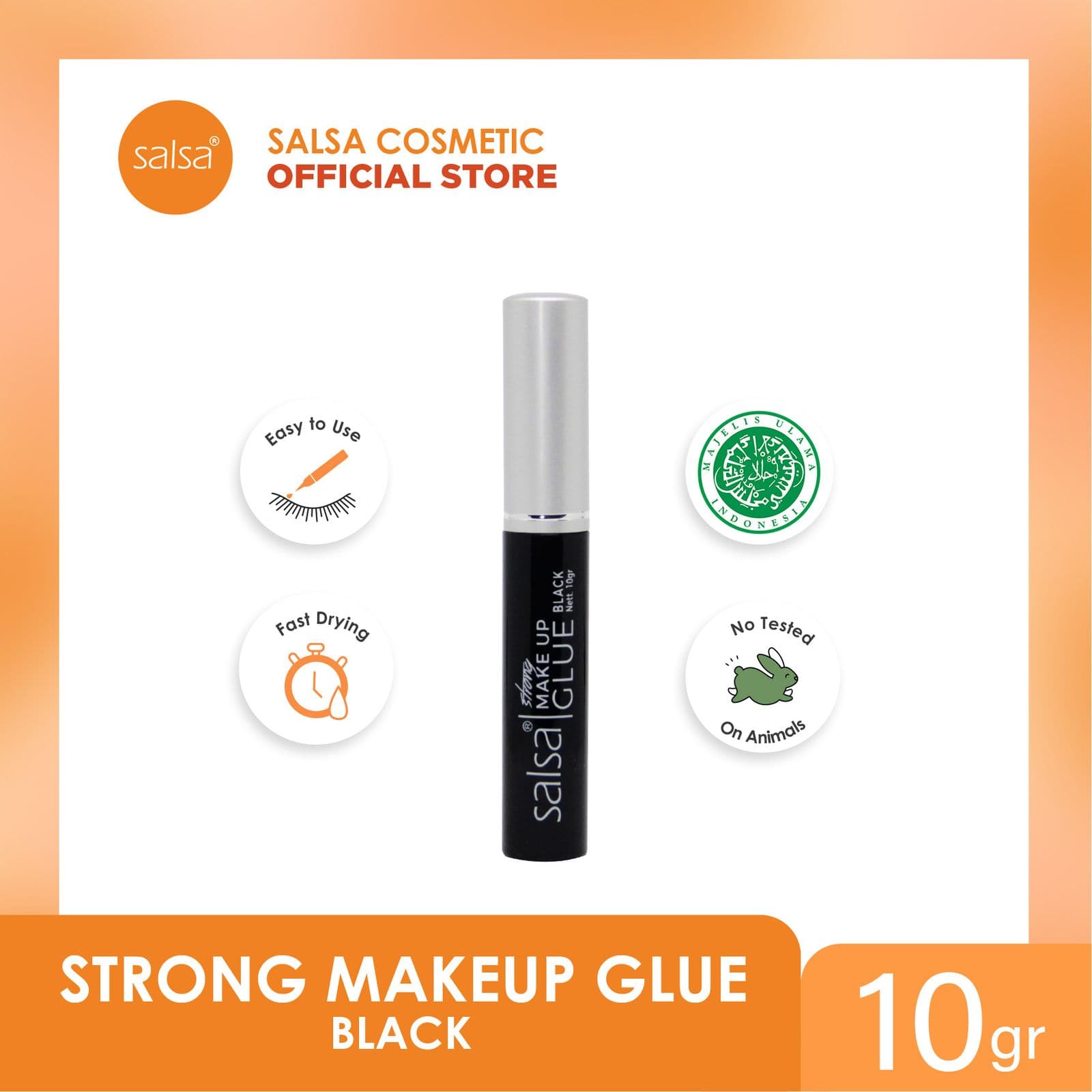 Salsa Strong Make Up Glue Black 10 gr – 1