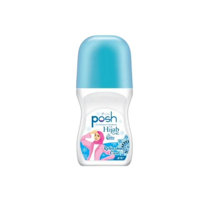 Posh Deodorant Roll On Hijab Refreshing Cool 50 ml – 1