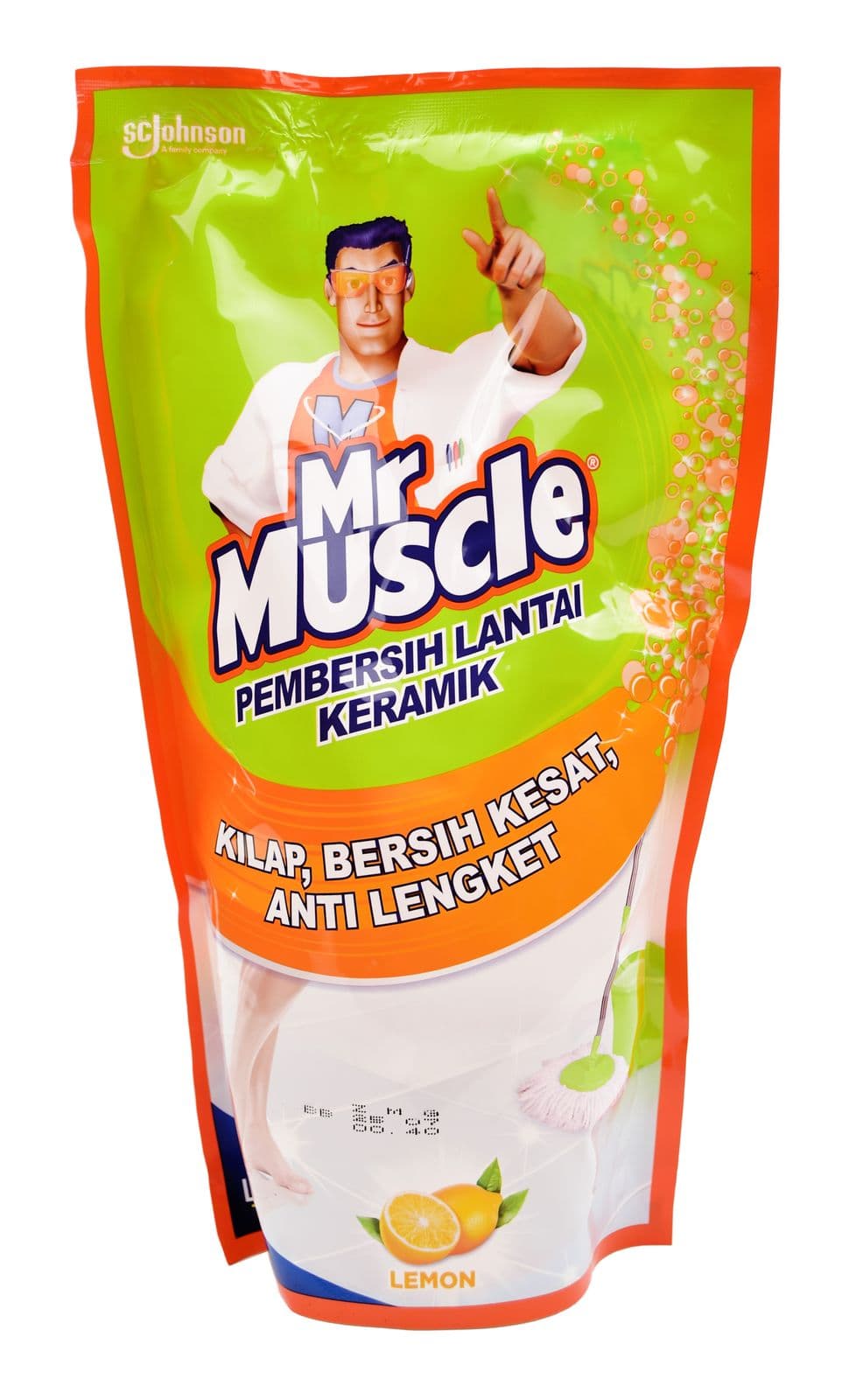 Mr Muscle Aksi Keramik Lemon Pouch 720 ml – 1