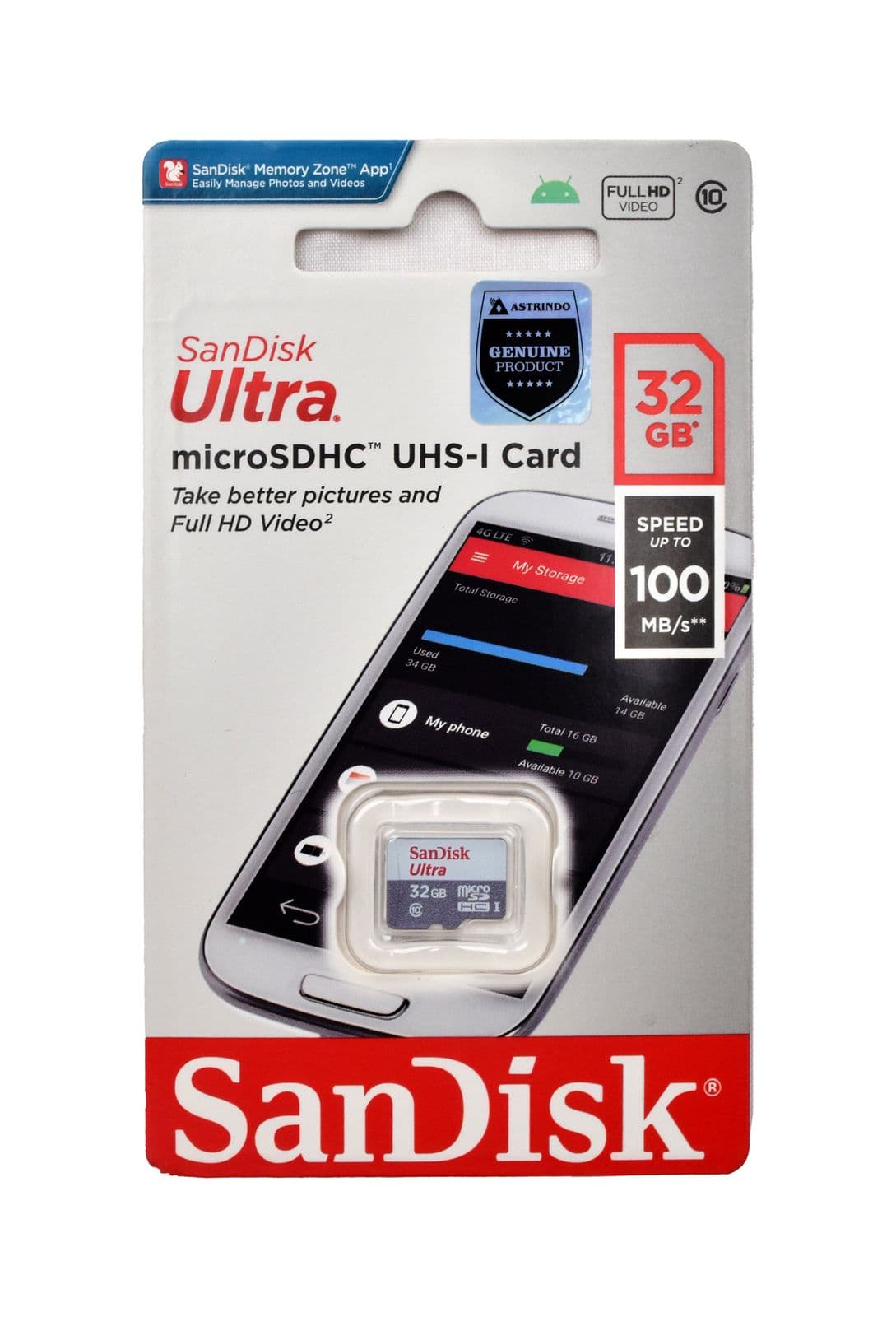 Sandisk Sdhc 32 GB 100 Mbps – 1