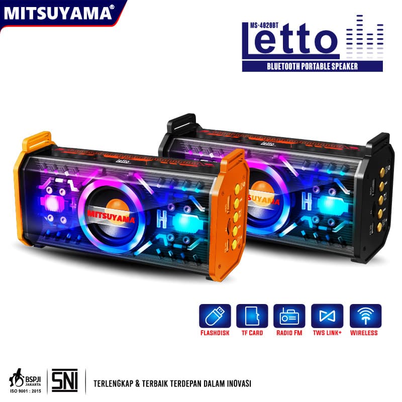 Mitsuyama Speaker MS-4020 Bluetooth Letto – 1