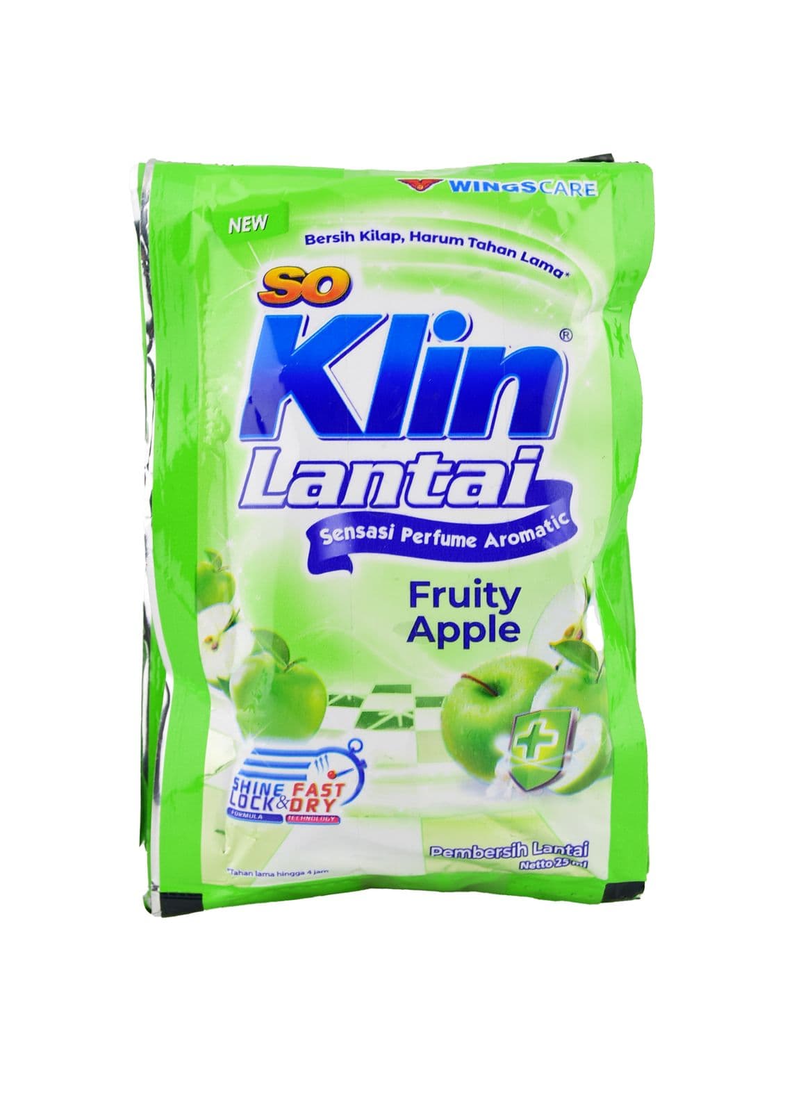 Soklin Pembersih Lantai Apel & Peony Sachet 6 x 23 ml – 1