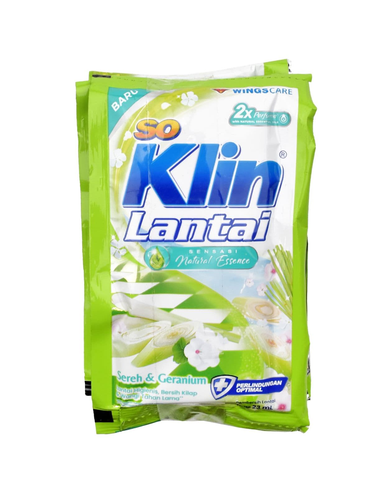 Soklin Pembersih Lantai Sereh Lemon Grass Sachet 6 x 23 ml – 1