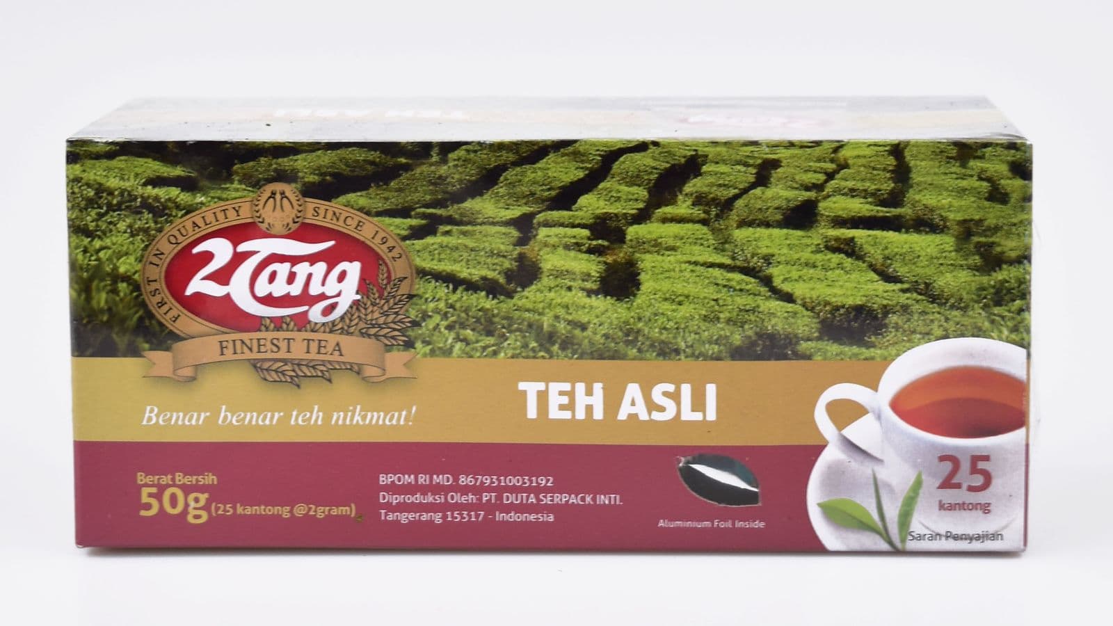 2 Tang Teh Hitam Celup 2 gr x 25 Pcs – 1