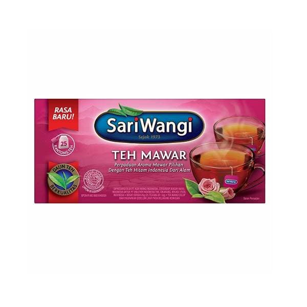 Sariwangi Teh Celup Mawar 1,8 gr x 25 pcs – 1