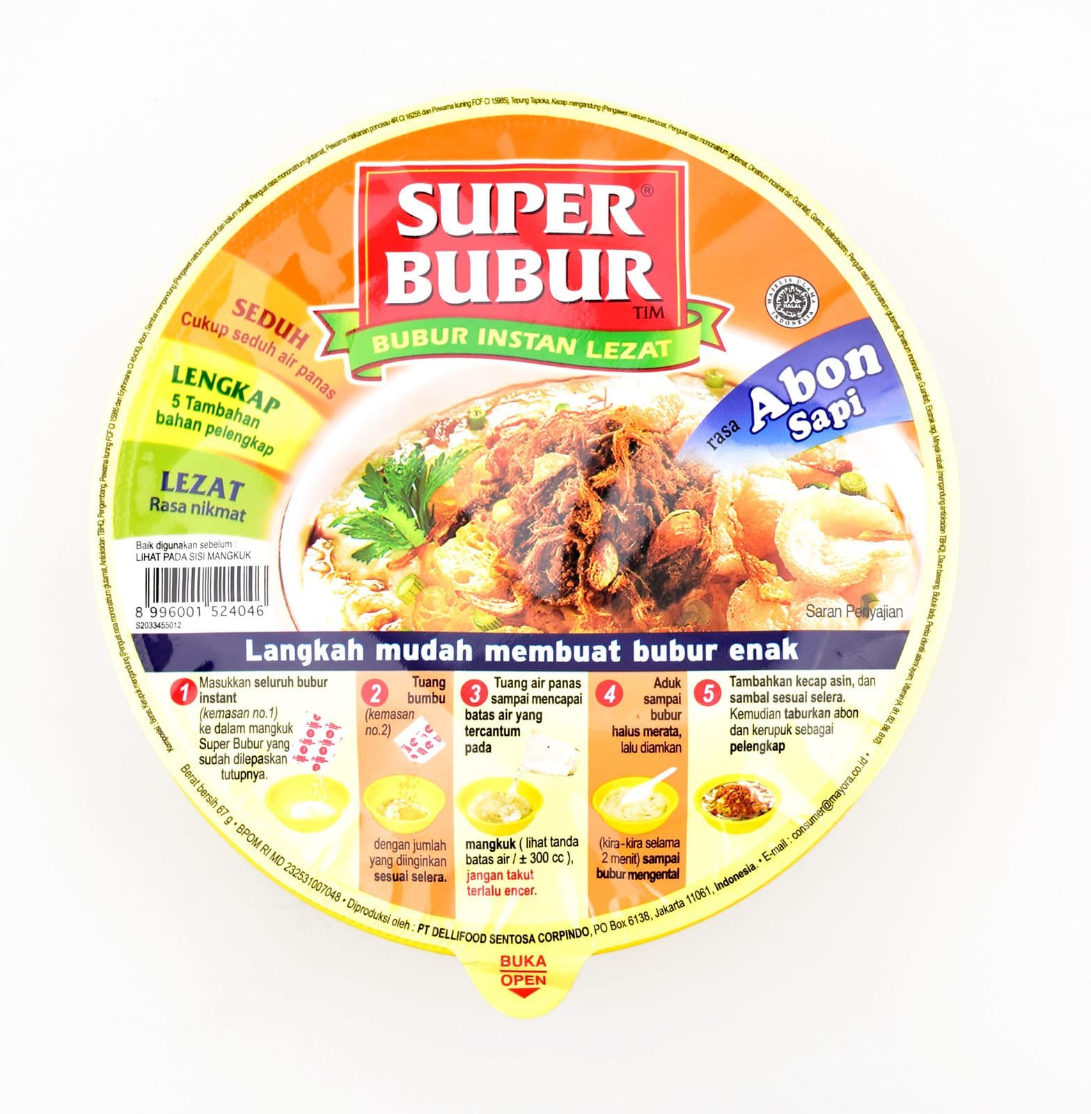 Super Bubur Abon 67 gr – 1