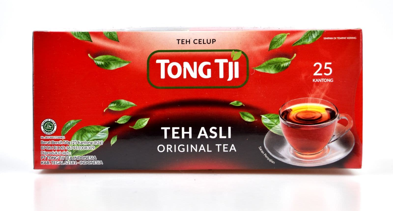 Tong Tji Teh Celup Hitam Harum 25 Kantong – 1